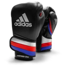 Adidas AdiSpeed Boxing Gloves - Velcro -Venum Boxing Sales Store adispeed velcro blackredblue