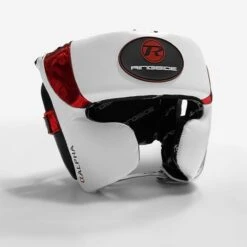 Ringside Alpha Elite Headguard -Venum Boxing Sales Store alpha sparring headguard white red
