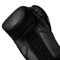 TITLE BLACK Lace Sparring Gloves 2.0 -Venum Boxing Sales Store bksg2 3 1 1