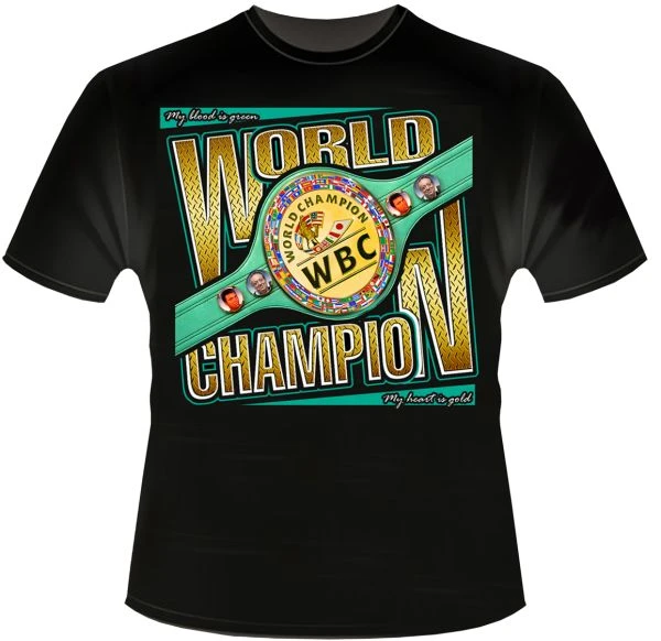 WBC 2015 Championship Belt T-shirt 1 WBC 2015 Championship Belt T-shirt