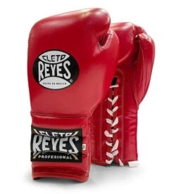 Cleto Reyes Traditional Lace Sparring Boxing Glove -Venum Boxing Sales Store cleto lace red