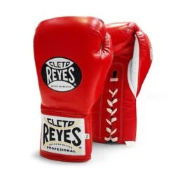 Cleto Reyes 'Safetec' Pro Fight Boxing Glove -Venum Boxing Sales Store cleto safe tec red