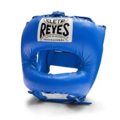 Cleto Reyes Pointed Nylon Bar Headguard -Venum Boxing Sales Store cleto reyes pointed headguard blue 1