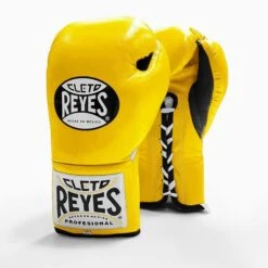 Cleto Reyes Traditional Pro Fight Boxing Gloves -Venum Boxing Sales Store cleto reyes traditional fight gloves yellow