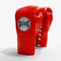 Geezers Elite Pro Training/Sparring Gloves 2.0 - Lace -Venum Boxing Sales Store elite pro lace spark red