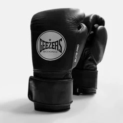 Geezers Elite Pro Training/Sparring Gloves 2.0 - Velcro -Venum Boxing Sales Store elite pro velcro black