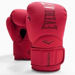 Everlast Elite 2 Training Boxing Gloves - Velcro -Venum Boxing Sales Store ev106 red1 4