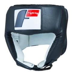 Fighting Sports Open Face Headguard -Venum Boxing Sales Store fighting sports open face black headguard geezers boxing 2