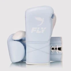 Fly Superlace X Boxing Gloves -Venum Boxing Sales Store fly104 light blue a 5