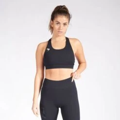 Fly Womens Fast Sports Bra -Venum Boxing Sales Store fly2517 black 1