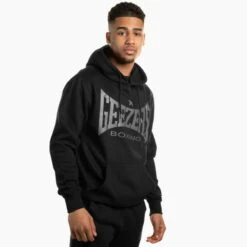 Geezers Heavy Weight Hoodie Large Logo -Venum Boxing Sales Store g2717 black 1