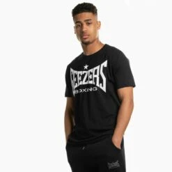 Geezers Large Logo T-Shirt -Venum Boxing Sales Store g2730 black white 1