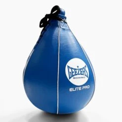 Geezers Elite Pro Leather Speedball -Venum Boxing Sales Store g3043 blue