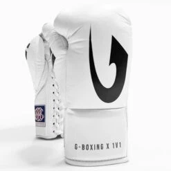 G-Boxing X 1V1 Professional Fight Gloves -Venum Boxing Sales Store gb120 whitea 2