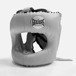 Geezers Elite Pro Bar Faced Headguard -Venum Boxing Sales Store geezers elite pro barfaced headguard light grey