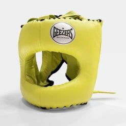 Geezers Elite Pro Bar Faced Headguard -Venum Boxing Sales Store geezers elite pro barfaced headguard yellow
