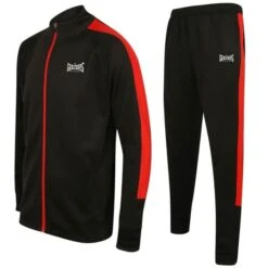 Geezers Junior Poly Tracksuit -Venum Boxing Sales Store geezers new tracksuit black red 2