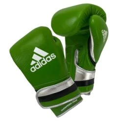 Adidas AdiSpeed Limited Edition Boxing Gloves - Velcro -Venum Boxing Sales Store green velcro 1