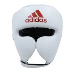 Adidas AdiStar Pro Headguard -Venum Boxing Sales Store head guard white red