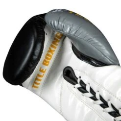 TITLE Icon I-Tech Lace Training Gloves 7 TITLE Icon I-Tech Lace Training Gloves -Venum Boxing Sales Store iitgl bk wh gr 03 1
