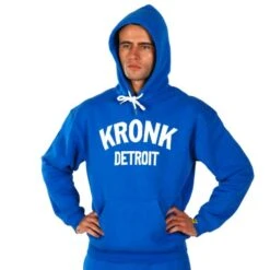 Kronk Detroit Applique Hoodie -Venum Boxing Sales Store kronk detroit applique hoodie blue 1