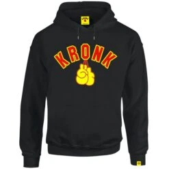 Kronk Gloves Applique Hoodie -Venum Boxing Sales Store kronk gloves hoodie black 1