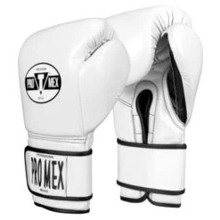 Pro Mex Pro Boxing Gloves V3.0 - Hook & Loop -Venum Boxing Sales Store pmtge3 wh 1 4