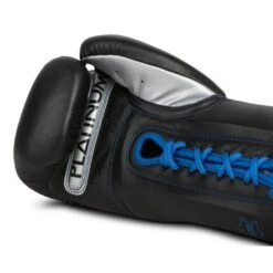 TITLE Platinum Perilous Lace Sparring Gloves -Venum Boxing Sales Store ppssgl bk sv 3 1