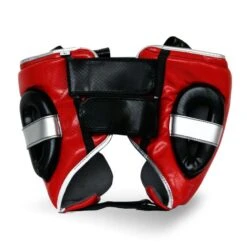 Ringside Pro Fitness Headguard -Venum Boxing Sales Store pu head back red 2