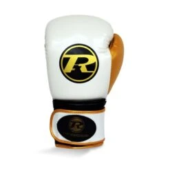 Ringside Pro Fitness Boxing Gloves -Venum Boxing Sales Store pu white front 2