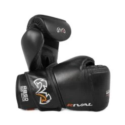 Rival RB50 Inteli-Shock Compact Bag Gloves -Venum Boxing Sales Store rb50 black 2