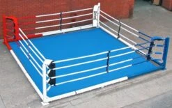 Geezers Club Fixed Floor Mounted Boxing Ring (With Flooring) -Venum Boxing Sales Store ring1
