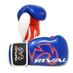Rival RB-7 Fitness Bag Boxing Gloves -Venum Boxing Sales Store rv155 blue a