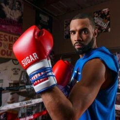 TITLE Boxing Sugar Ray Leonard Signature Leather Sparring Gloves -Venum Boxing Sales Store tb165 10