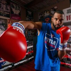 TITLE Boxing Sugar Ray Leonard Signature Leather Sparring Gloves -Venum Boxing Sales Store tb165 12