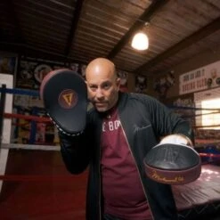 TITLE ALI Genuine Leather Punch Mitts -Venum Boxing Sales Store title ali genuine leather punch mitts 5