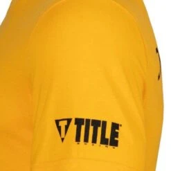 TITLE Boxing Legacy Rocky Marciano RM T-Shirt - Yellow -Venum Boxing Sales Store tlgcy143 gd 3 1