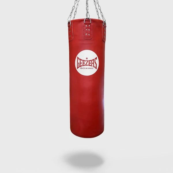 Geezers Elite Pro Impact Leather Heavy Punch Bag - 4ft 2 Geezers Elite Pro Impact Leather Heavy Punch Bag - 4ft - Image 2