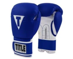 TITLE Pro Style Leather Training Gloves 3.0 -Venum Boxing Sales Store tvvtg3 bl wh 1 1 2
