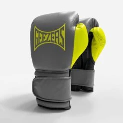 Geezers Hammer Training/Spar Boxing Gloves 2.0 - Velcro -Venum Boxing Sales Store velcro grey volt