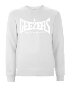 Geezers Sweatshirt Large Logo -Venum Boxing Sales Store white white sweatshirt