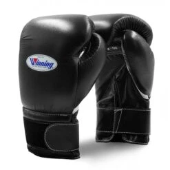 Winning MS Training Velcro Boxing Gloves -Venum Boxing Sales Store winning boxing gloves velcro black