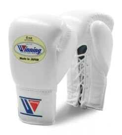 Winning MS Pro Fight Boxing Gloves -Venum Boxing Sales Store winning pro fight gloves white